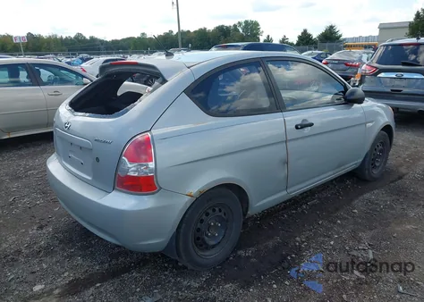 2009 Hyundai Accent Gs из США, поврежденный, VIN KMHCM36C29U141710
